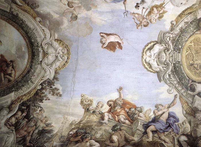 Pietro da Cortona Landing of the Trojans at the Mouth of Tiberis china oil painting image